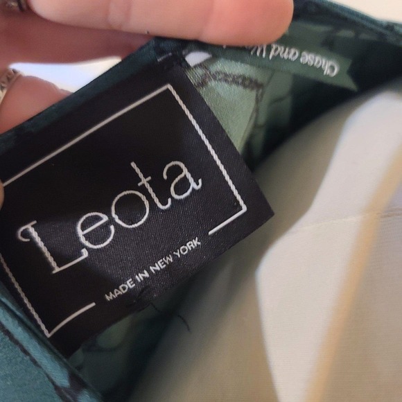 Leota faux wrap dress abstract - Picture 5 of 9